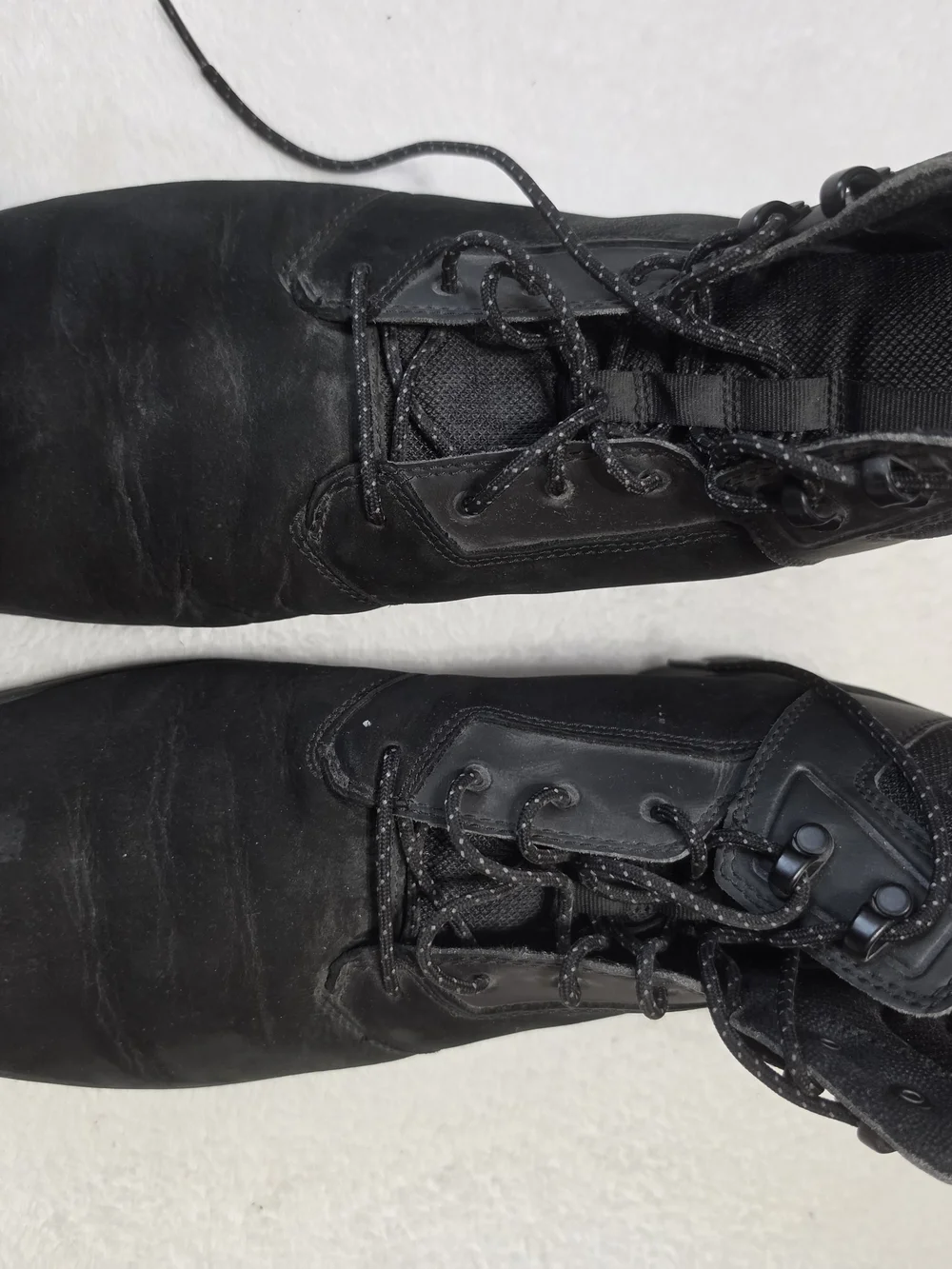 Timberland Graydon Men's Lightweight Sneaker Boots in black nubuck leather Sz 12